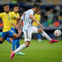Di Maria match issued jersey – Argentina – Final Copa America 2021 - Image 10