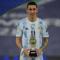 Di Maria match issued jersey – Argentina – Final Copa America 2021 - Image 11