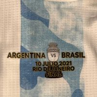 Di Maria match issued jersey – Argentina – Final Copa America 2021 - Image 13