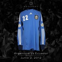 Mariano Andujar – Match issued jersey – Eliminatorias sudamericanas 2014 - Imagen 4