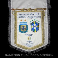 Banderin Final Copa America 2021 – Argentina vs Brasil - Imagen 2