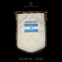 Banderin Final Copa America 2021 – Argentina vs Brasil - Imagen 4