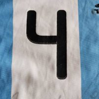 Nicolas Burdisso – Match worn – Signed by Messi – Amistoso internacional - Imagen 13