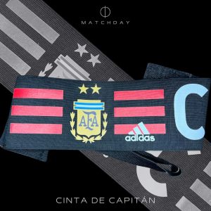 Cinta de capitan - Lionel Messi - Match worn - Argentina