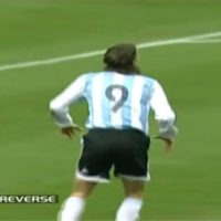 Hernan Crespo match worn PHOTOMATCH jersey – Argentina vs Francia 2007 - Imagen 9