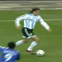 Hernan Crespo match worn PHOTOMATCH jersey – Argentina vs Francia 2007 - Imagen 12