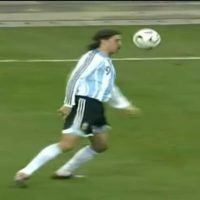 Hernan Crespo match worn PHOTOMATCH jersey – Argentina vs Francia 2007 - Imagen 13
