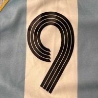 Hernan Crespo match worn PHOTOMATCH jersey – Argentina vs Francia 2007 - Imagen 19