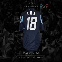 German Lux AFA – JJOO Atenas 2004 – Match issued jersey - Imagen 5