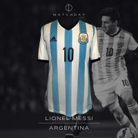 Lionel Messi Argentina – Match issued – Friendly match - Imagen 2