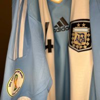 Javier Mascherano – Match worn PHOTOMATCH jersey – Argentina vs Ecuador – Eliminatorias Sudamericanas Brasil 2014 - Imagen 6