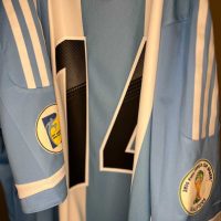 Javier Mascherano – Match worn PHOTOMATCH jersey – Argentina vs Ecuador – Eliminatorias Sudamericanas Brasil 2014 - Imagen 7