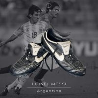 Lionel Messi match worn training boots – FIFA Youth World Cup 2005 - Imagen 2