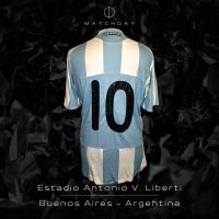 Juan Roman Riquelme match worn PHOTOMATCH jersey – Argentina vs Paraguay – Eliminatorias Mundial 2010 - Imagen 5