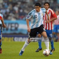 Juan Roman Riquelme match worn PHOTOMATCH jersey – Argentina vs Paraguay – Eliminatorias Mundial 2010 - Imagen 15