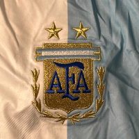 Juan Roman Riquelme match worn PHOTOMATCH jersey – Argentina vs Paraguay – Eliminatorias Mundial 2010 - Imagen 18