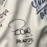 Musculosa entrenamiento Argentina Juegos Olímpicos Pekin 2008 firmada por Lionel Messi y otros - Imagen 18
