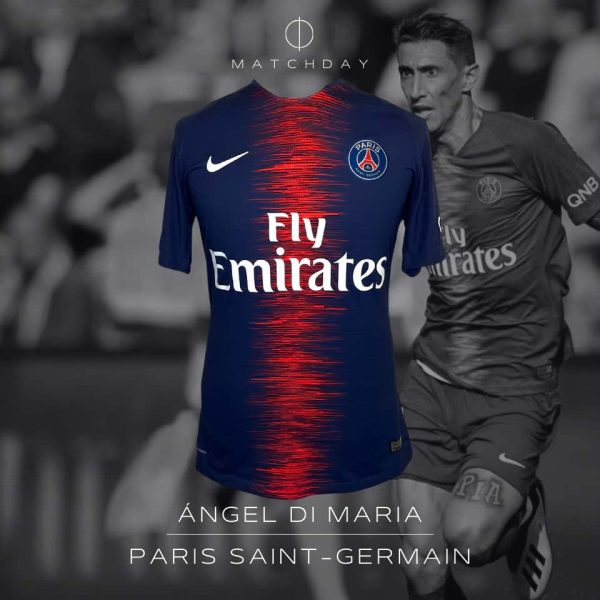 Angel Di Maria match worn PHOTOMATCH jersey – Paris Saint Germain vs Angers 2018