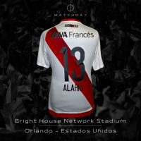 Lucas Alario match worn jersey – River Plate vs Millonarios ST – Florida Cup - Imagen 5