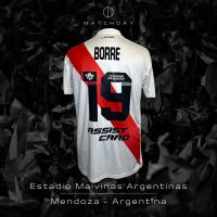 Rafael Santos Borre match issued jersey + Medalla campeón – River Plate – Final Copa Argentina 2019 - Imagen 5