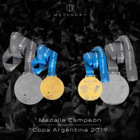 Rafael Santos Borre match issued jersey + Medalla campeón – River Plate – Final Copa Argentina 2019 - Imagen 6