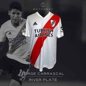 Jorge Carrascal - River Plate - Match worn - LPF 2021