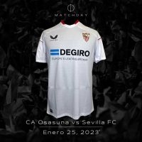 Gonzalo Montiel – Match worn jersey- Sevilla – Copa del Rey 2023 - Imagen 4