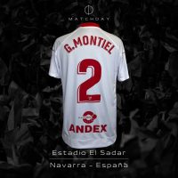 Gonzalo Montiel – Match worn jersey- Sevilla – Copa del Rey 2023 - Imagen 5