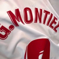 Gonzalo Montiel – Match worn jersey- Sevilla – Copa del Rey 2023 - Imagen 19
