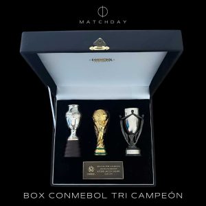 Box entregada por Conmebol a la delegación - Argentina tricampeón