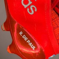 Botines Rodrigo de Paul – Match worn PHOTOMATCH boots – Udinese VS Milan – Serie A 2017 - Imagen 12