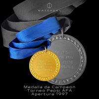 Medalla de campeon del torneo Pepsi Clausura 1997 - Imagen 2