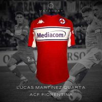 Lucas Martinez Quarta – Match worn & SIGNED – Lazio vs Fiorentina – Serie A 2021/2022 - Imagen 2