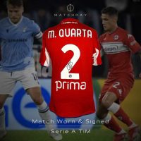 Lucas Martinez Quarta – Match worn & SIGNED – Lazio vs Fiorentina – Serie A 2021/2022 - Imagen 3