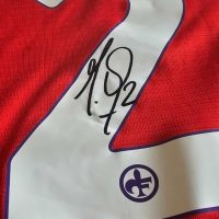 Lucas Martinez Quarta – Match worn & SIGNED – Lazio vs Fiorentina – Serie A 2021/2022 - Imagen 11