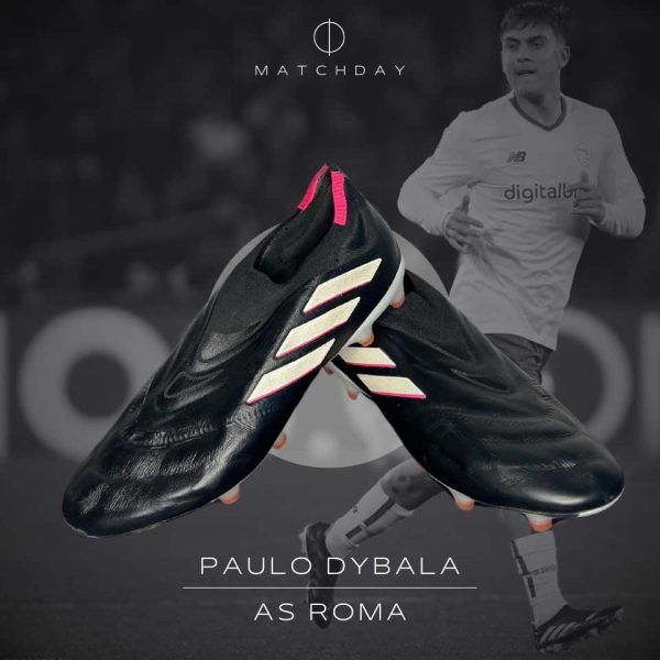 Paulo Dybala – Match worn boots – PHOTOMATCH – SSC Napoli vs AS Roma – Serie A TIM