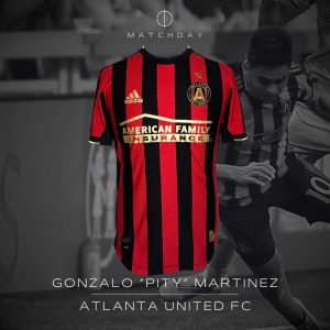 Gonzalo "Pity" Martinez - Match worn - PHOTOMATCH - Atlanta United - MLS 2019