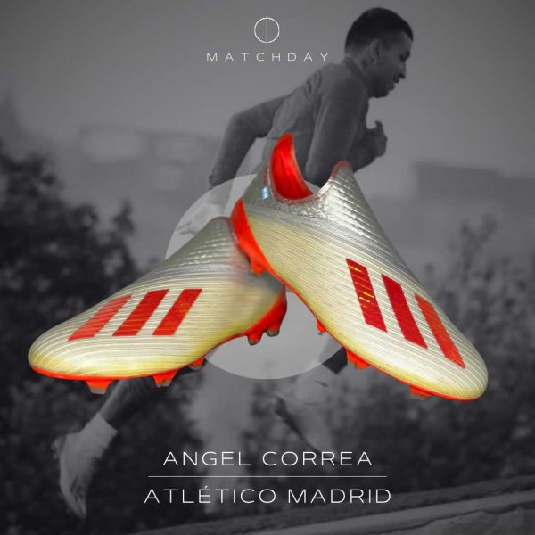 Angel Correa – Match worn boots – Season 2019 – Atletico Madrid