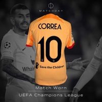 Angel Correa – Match worn – Club Brujas vs Atlético Madrid – UEFA Champions League 2022/23 - Imagen 3