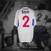Andres Bayas – Match worn – Universidad Catolica – Copa Libertadores 2003 - Imagen 3