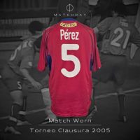 Eros Perez – Match worn – Universidad Catolica – Torneo Clausura 2005 - Imagen 3