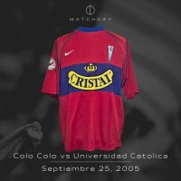 Eros Perez – Match worn – Universidad Catolica – Torneo Clausura 2005 - Imagen 4