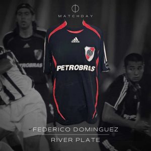 Federico Dominguez - Match worn - River Plate - Copa Libertadores 2006