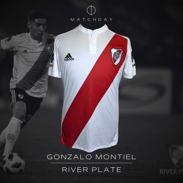 Gonzalo “Cachete” Montiel – Match Worn – PHOTOMATCH – River Plate – Copa Argentina 2018