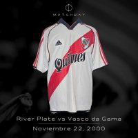 Javier Saviola – Match worn – PHOTOMATCHED – River Plate vs Vasco Da Gama – Copa Mercosur 2000 - Image 4