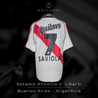Javier Saviola – Match worn – PHOTOMATCHED – River Plate vs Vasco Da Gama – Copa Mercosur 2000 - Image 5
