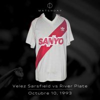 Ramón Ismael “Mencho” Medina Bello – Match worn – PHOTOMATCH – River Plate – Torneo Apertura 1993 - Imagen 4