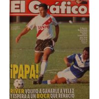 Ramón Ismael “Mencho” Medina Bello – Match worn – PHOTOMATCH – River Plate – Torneo Apertura 1993 - Imagen 8