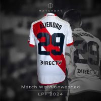 Rodrigo Aliendro – Match worn UNWASHED & PHOTOMATCH – River Plate vs Tigre – Torneo Liga Profesional Argentina 2024 - Imagen 3