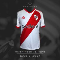 Rodrigo Aliendro – Match worn UNWASHED & PHOTOMATCH – River Plate vs Tigre – Torneo Liga Profesional Argentina 2024 - Imagen 4